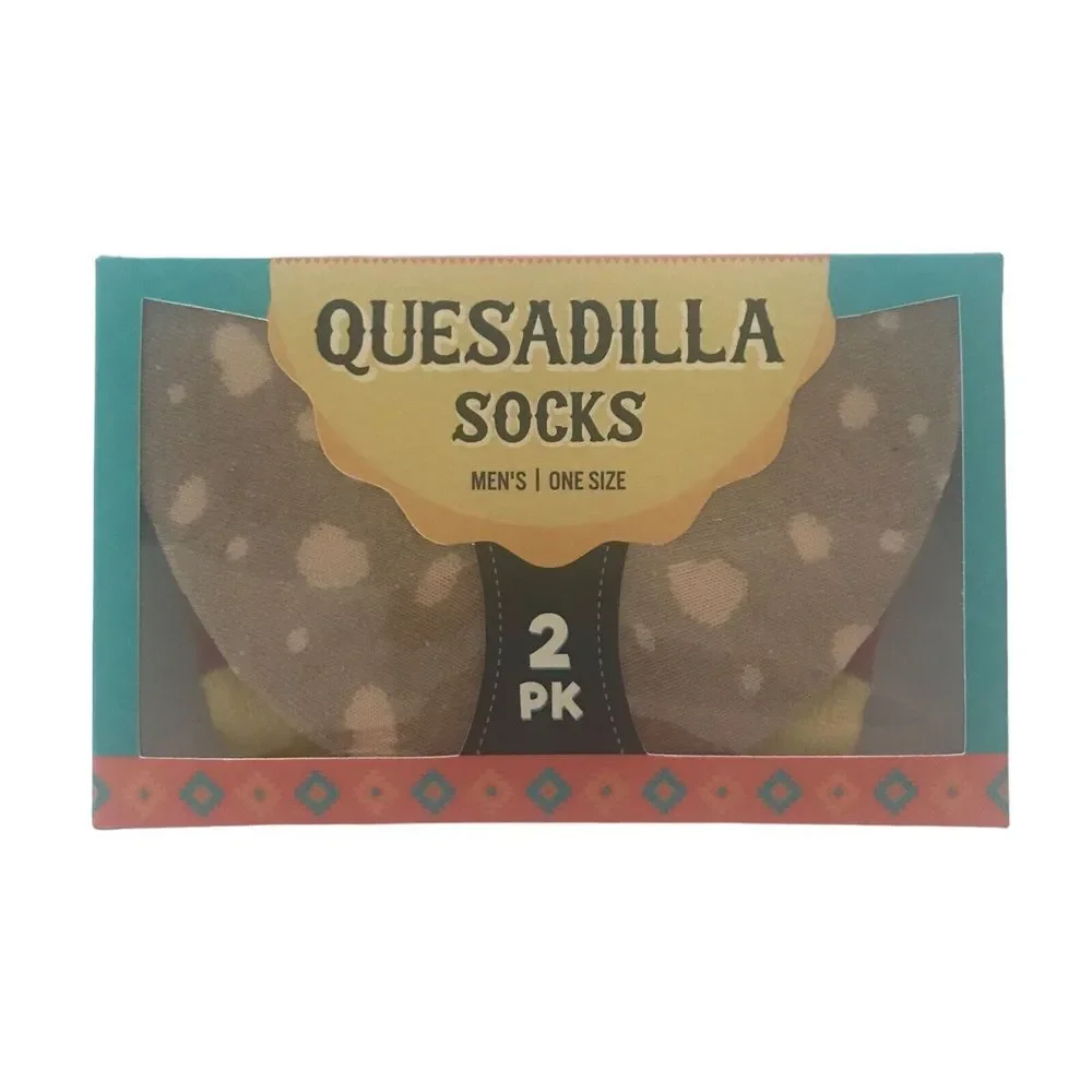 The Orrsum Sock Co. Mens Quesadilla Socks - Multicolor/One Size